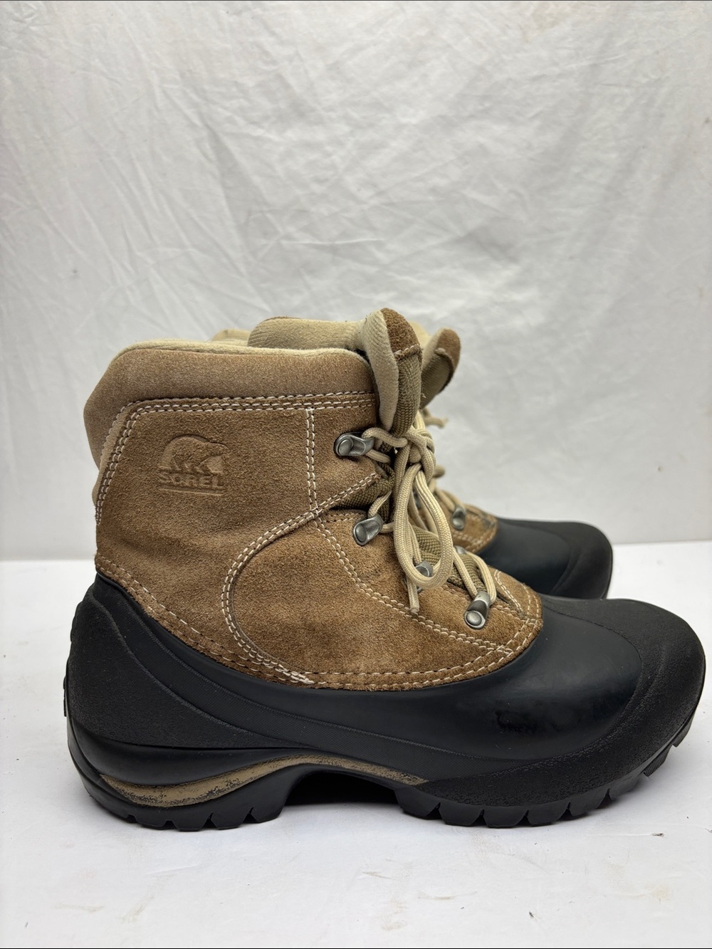 Sorel Women’s Cold Mountain Suede Waterproof Snow Boots, SZ 7